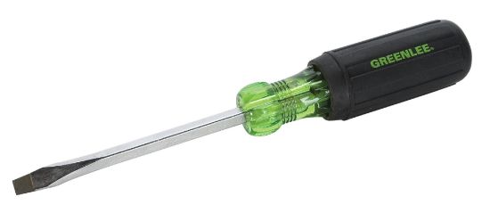 Picture of Greenlee® Screwdriver Flat-Key 3/8X8" Part# - 0153-16C