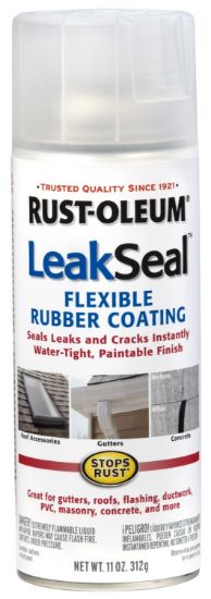 Picture of Rust-Oleum® Leakseal Spray  Clear  11 Oz. Part# - 265495