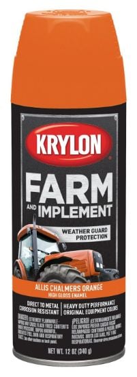 Picture of Krylon® Industrial Farm & Implement Gloss Allis Chalmers Orange12Oz Part# - K01940008