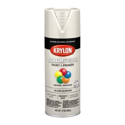 Picture of Krylon Industrial Colormaxx Paint+Primer Gloss Ballet Slipper 12Oz Part# - K05502007