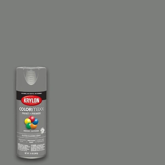 Picture of Krylon® Industrial Colormaxx Paint & Primeraerosol  Classic Gray Part# - K05513007