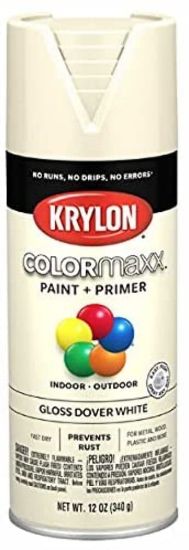 Picture of Krylon® Industrial Colormaxx P+P Spray Paint  Gloss Dover White Part# - K05516007