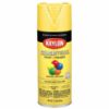 Picture of Krylon Industrial Colormaxx Paint + Primer  Gloss Sun Yellow  12Oz Part# - K05541007