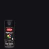 Picture of Krylon Industrial Colormaxx Paint + Primer  Flat  Black  12 Oz. Part# - K05546007