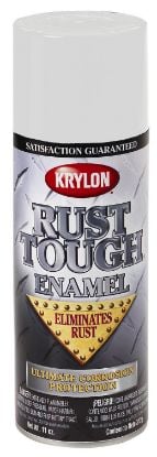 Picture of Krylon® Industrial Rust Tough Enamel  Gloss  White  12 Oz. Part# - K09200008