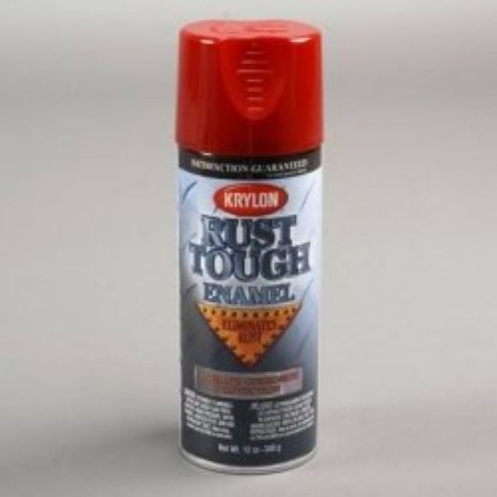 Picture of Krylon® Industrial Rust Tough Enamel  Gloss  Cherry Red  12 Oz. Part# - K09230008