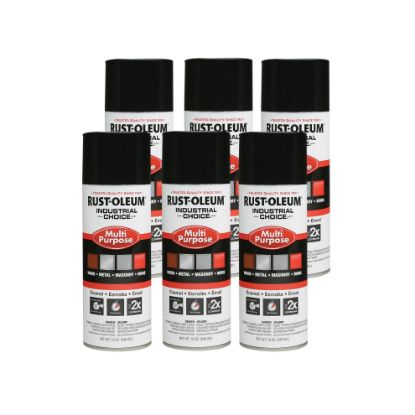 Picture of Rust-Oleum® Enamel Spray Paint  Gloss Black  12 Oz. Part# - 1679830V