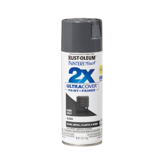 Picture of Rust-Oleum® Painter'S Touch 2X Spraypaint  Dark Grey  12 Oz Part# - 334031