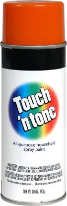 Picture of Rust-Oleum® Touch N Tone Spray Orange Gloss 10 Oz Part# - 55283830