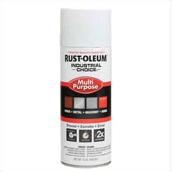 Picture of Rust-Oleum® Enamel Spray Primer  Flat White  12 Oz. Part# - 1681830V