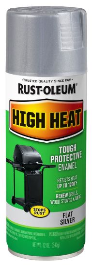 Picture of Rust-Oleum® High Heat Silver Paint 12Oz.F.Wt. Part# - 7716830