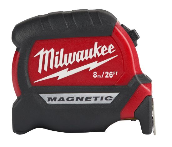 Picture of Milwaukee® Tool 8M/26 Ft. Mag Tape Measure Part# - 48-22-0126