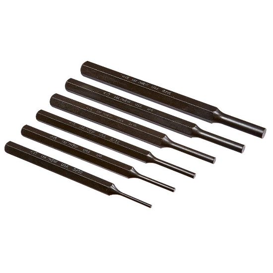 Picture of Mayhew™ Tools 4102-K 6Pc Pin Punch Part# - 62075