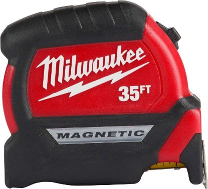 Picture of Milwaukee® Tool 35Ft Compact Wide Blademagnetic Tape Measure Part# - 48-22-0335