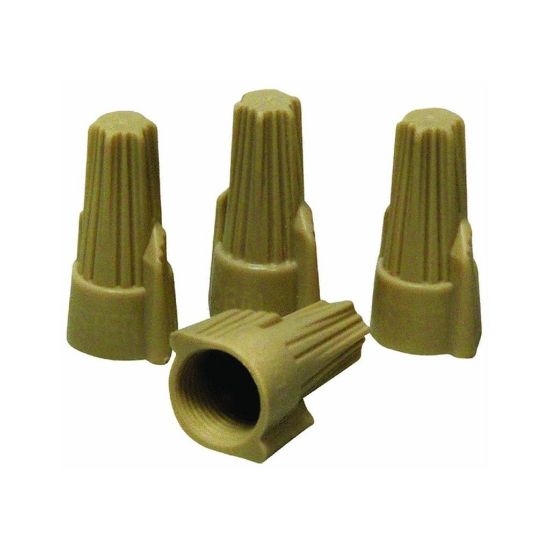 Picture of Ideal® Industries 100 Per Box Tan Twisterwire Connector Part# - 30-341