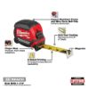 Picture of Milwaukee® Tool 25Ft Compact Wide Blademagnetic Tape Measure Part# - 48-22-0325