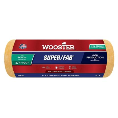 Picture of Wooster 9" Non-Beveled Super/Fab3/4" Nap Roller Cover Part# - 00R2810090