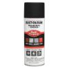 Picture of Rust-Oleum® Enamel Spray Paint  Ultra-Flat Black  12 Oz. Part# - 1676830V