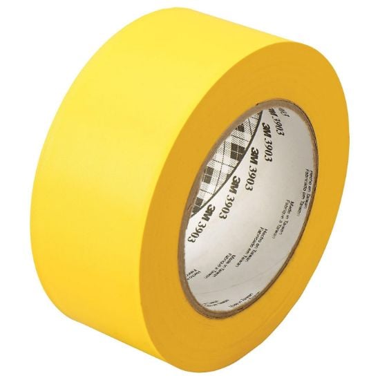 Picture of 3M™ 3M Vinyl Duct Tape 3903Yellow 2"X50Yd Part# - 7100146009