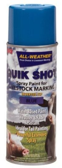 Picture of All-Weather Aw Quik Shot 12 Oz Blu Inv Tip Part# - 61193