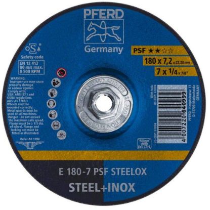 Picture of Pferd 7 X 1/4 X 5/8-11 T27 Gwa24 L Psf-Inox Part# - 61006