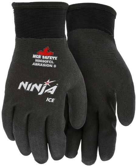 Picture of Mcr Safety Ninja Ice Double Layer Glove- 7 Gauge Acrylic Te Part# - N9690Fcxxl