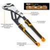 Picture of Gearwrench® 8" Auto-Bite T&G Plier Cushion Grip Part# - 82591C