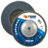 Picture of Weiler® 7" Tiger Disc Big Cat Abr Flap Disc Phenolic Bk Part# - 50843