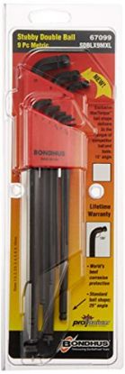 Picture of Bondhus® Set 9 Stub Dbl Ball Mm L-Wr Xl Part# - 67099