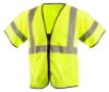 Picture of Occunomix Mesh Vest Yellow Class 3  Size 2/3X Part# - Eco-Gcz3-Y2/3X