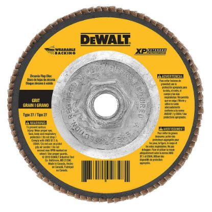 Picture of Dewalt® 7" X 5/8"-11 40G Xp Flapdisc Part# - Dw8270