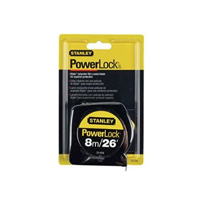 Picture of Stanley® St Tape 8M/25Ft Cc Powerlock Part# - 33-428L