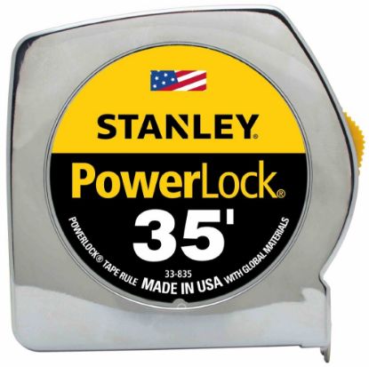 Picture of Stanley® 1"X35' Power Lock Tape Measure Part# - 33-835