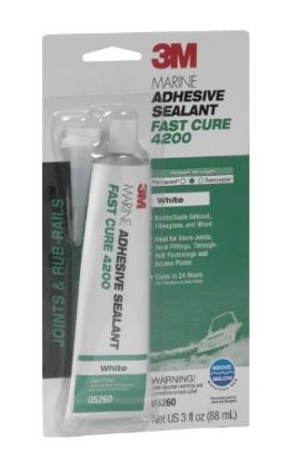 Picture of 3M™ Marine Adhesive Sealant4200Fc 3 Oz Tube White Part# - 7000148282