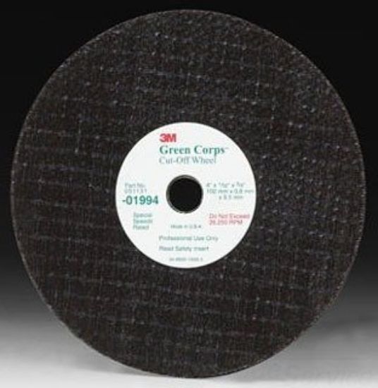 Picture of 3M™ 3M Green Corps Depressedcenter Wheel 7" X1/4" Part# - 7100034253