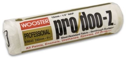 Picture of Wooster 9 1/2" Pro/Doo-Z 1/2" Nap Roller Cover Part# - 0Kr6430094