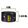 Picture of Dewalt® 4 (102Mm) Ct Holesaw Part# - Dah34