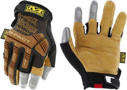 Picture of Mechanix Wear® Mw Leather M-Pact Frames Part# - Lfr-75-008