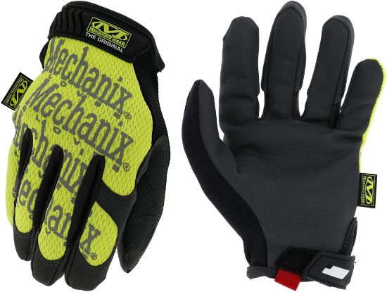 Picture of Mechanix Wear® Safety Original Hi-Viz Yellow Large Part# - Smg-91-010