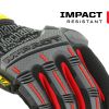 Picture of Mechanix Wear® Mw M-Pact Series Glove Medium 9 Red/Black Part# - Mpt-52-009