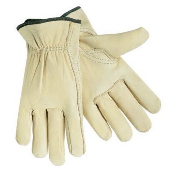 Picture of Mcr Safety Cow Grain Drivers Glovew/Keystone Thumb Part# - 3211Xxl