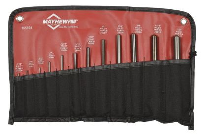 Picture of Mayhew™ Tools 12 Pc Pro Pilot Punchkit Part# - 62254