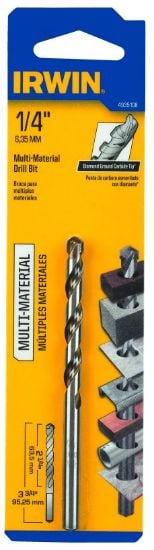 Picture of Irwin® Drl Bit 1/4"X4" Multi Material Part# - 4935108