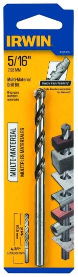 Picture of Irwin® Drl Bit 5/16"X4-3/4" Multi Material Part# - 4935109