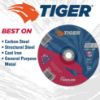 Picture of Weiler® 9 X 1/16 Tiger T27 Cutting Wheel  A60T  7/8 Ah Part# - 57047