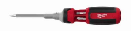 Picture of Milwaukee® Tool 9-In-1 Square Drive Ratcheting Multi-Bit Driver Part# - 48-22-2322