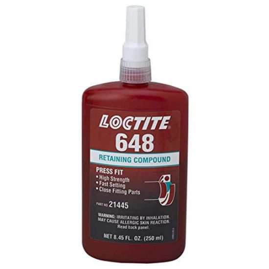 Picture of Loctite® 648 Retaincomp.Pressfithighstren.Rapidcure250Ml Part# - 1835918