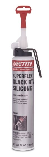 Picture of Loctite® 190Ml Superflex Black Silicone Adhesive Part# - 743519