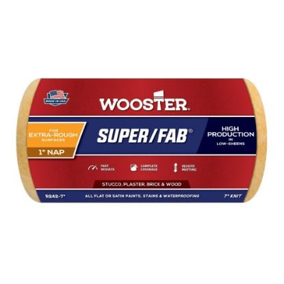 Picture of Wooster 7" Super/Fab 1" Nap Roller Cover Part# - 00R2420070