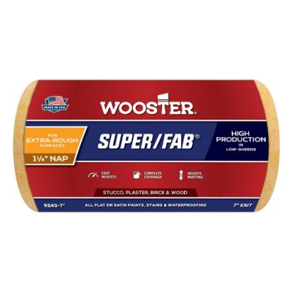 Picture of Wooster 7" Super/Fab 1-1/4" Naproller Cover Part# - 00R2430070